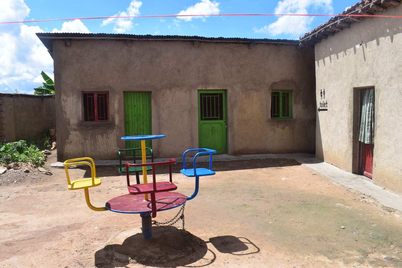 Supporting Children rehabilitation playground